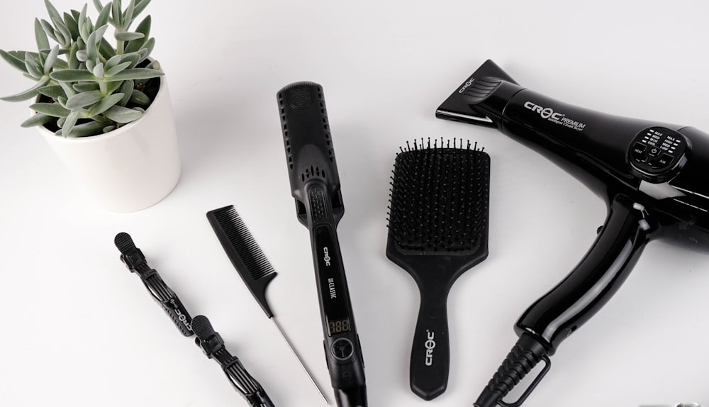 Mindful Haircare: Scalp Health, Wooden Combs, and Botanical Rinses detailed texture